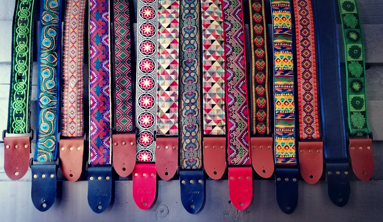 Guitar Straps with Pattern